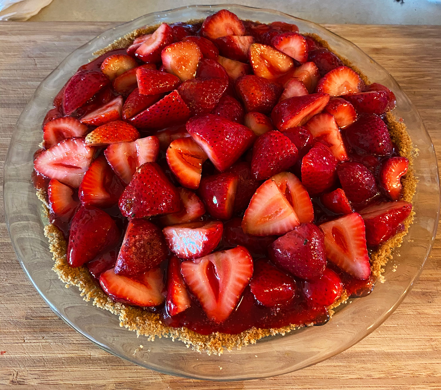 Deep Dish Strawberry Pie