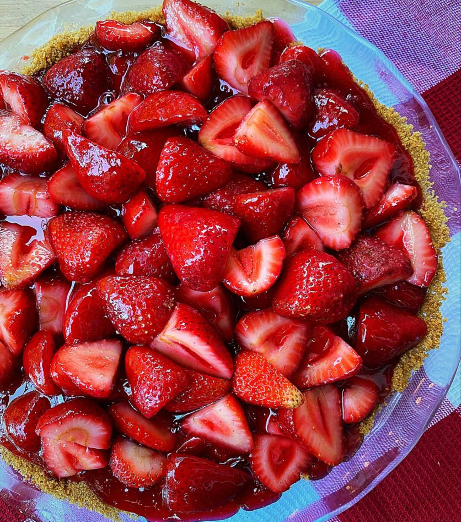 Deep Dish Strawberry Pie