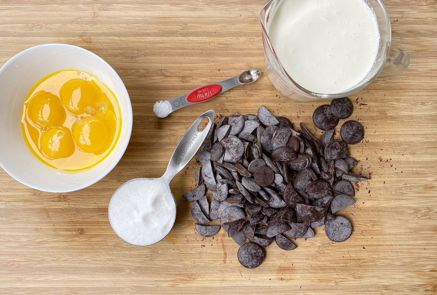 Dark Chocolate Pots de Crème