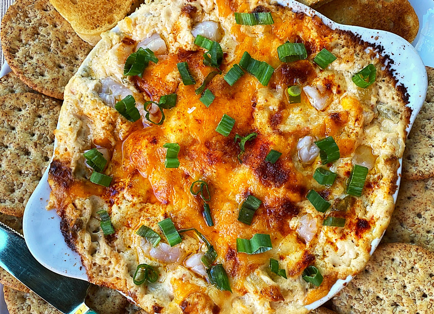 Bubbling Baked Crab Dip