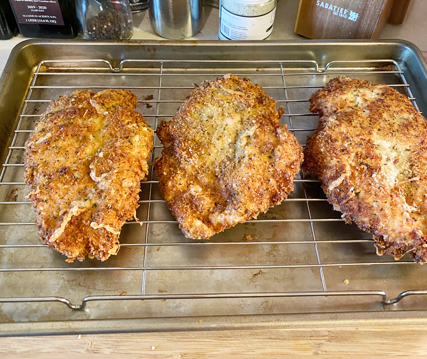 Chicken Parmesan with Spicy Marinara