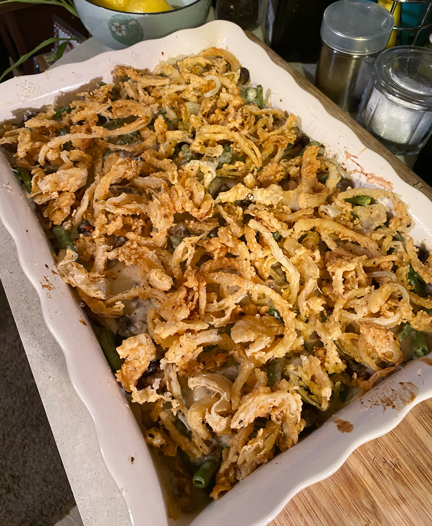 Glorious Green Bean Casserole