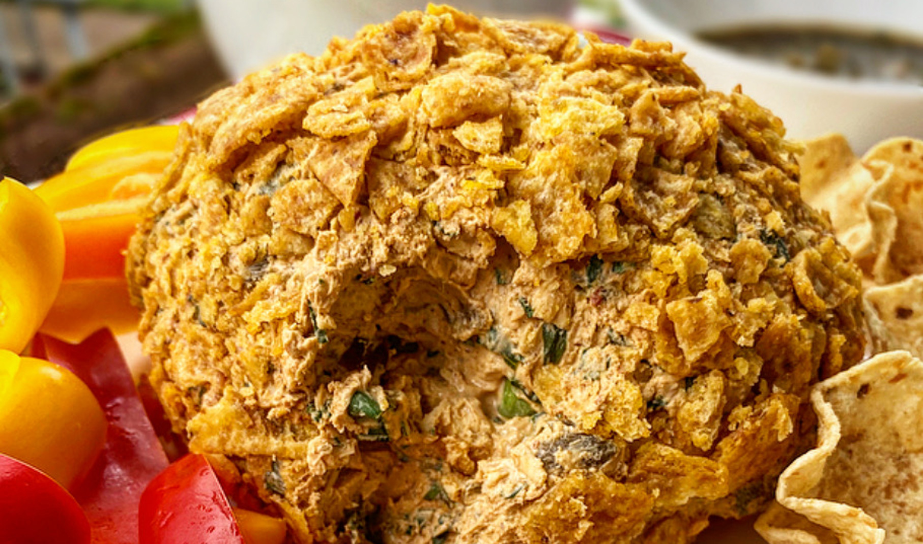 Holiday Fiesta Cheese Ball