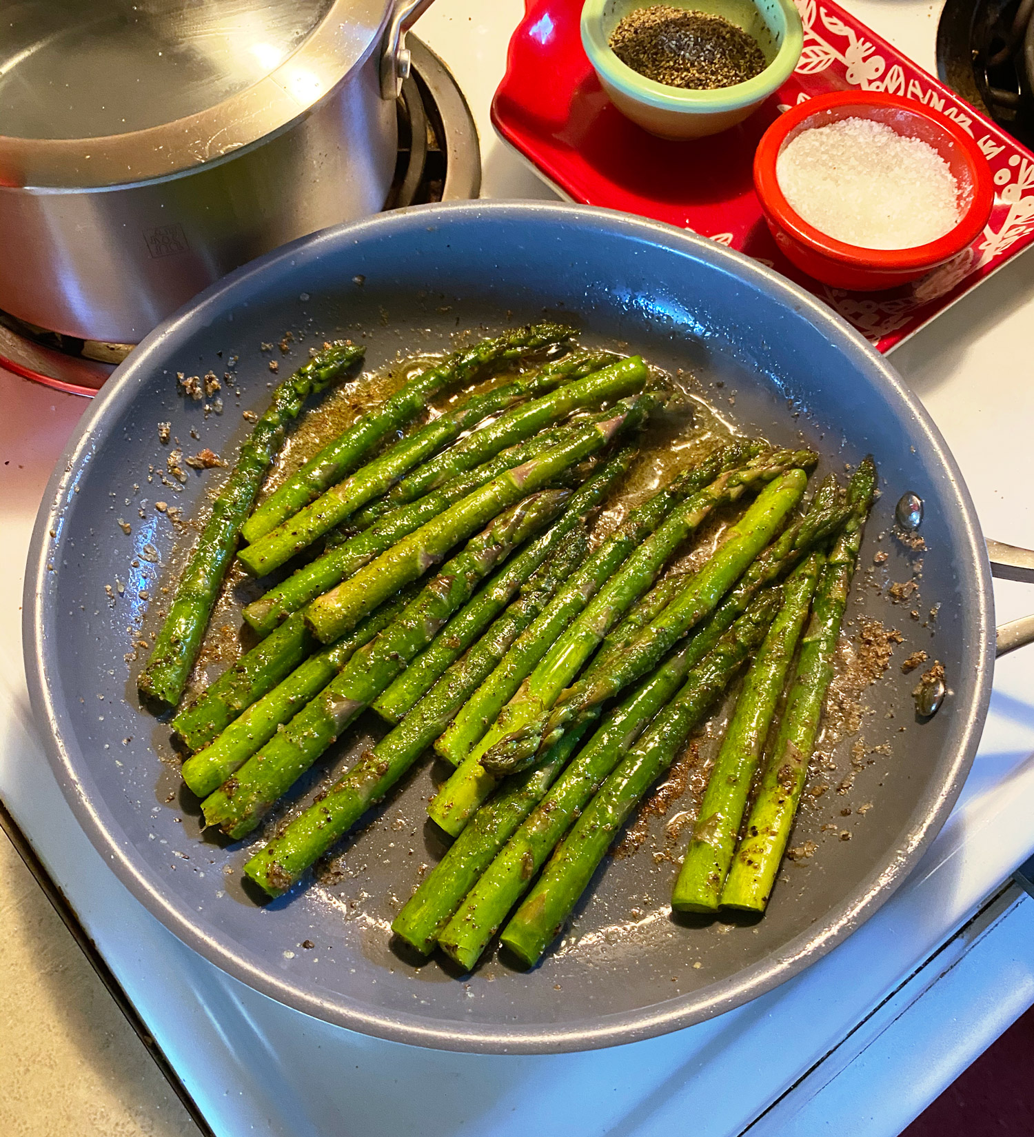 Asparagus and Provolone Melts