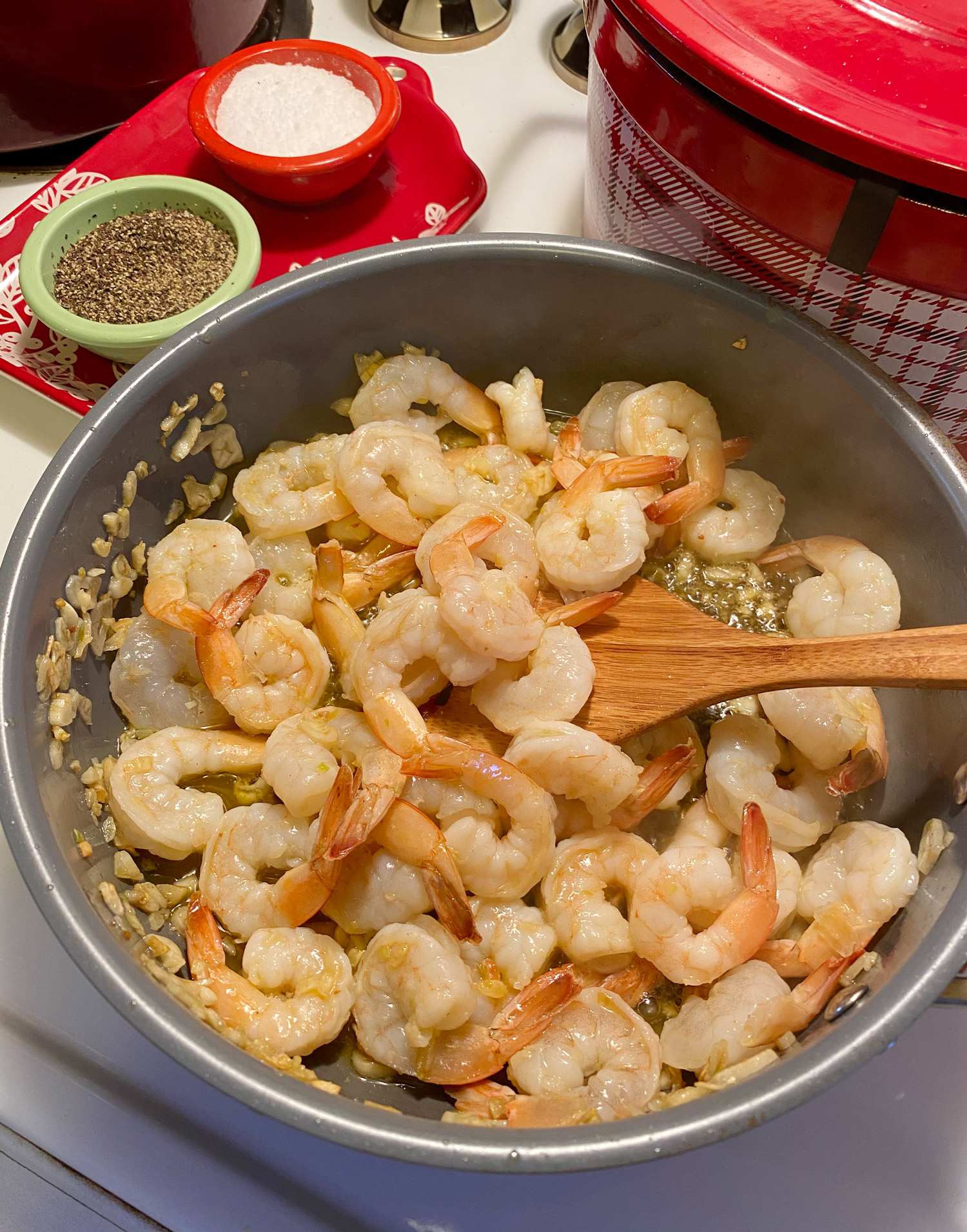 step-garlicky-shrimp-chorizo-6 Garlicky Shrimp and Chorizo