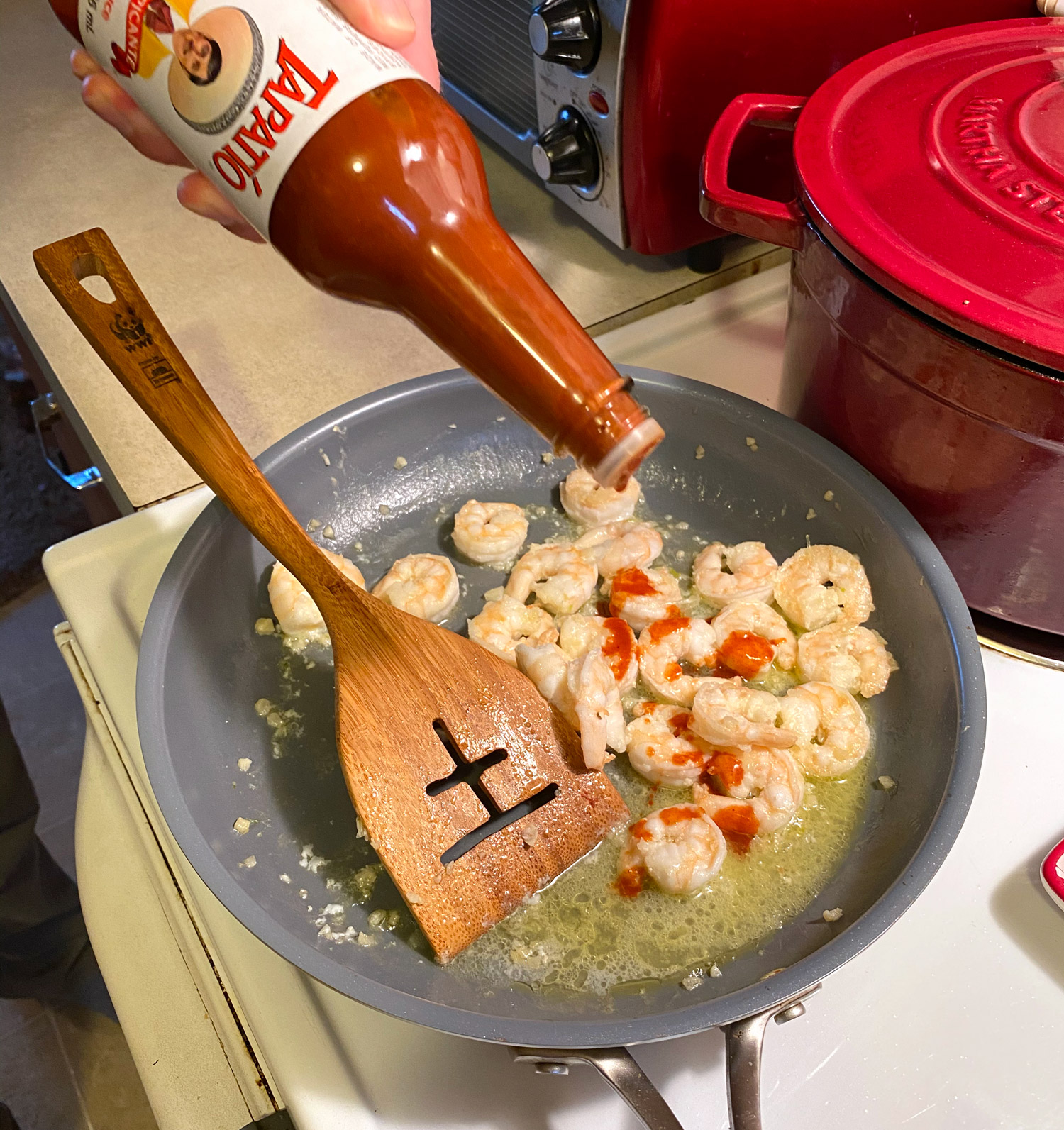 Spicy Shrimp and Rice Bowl