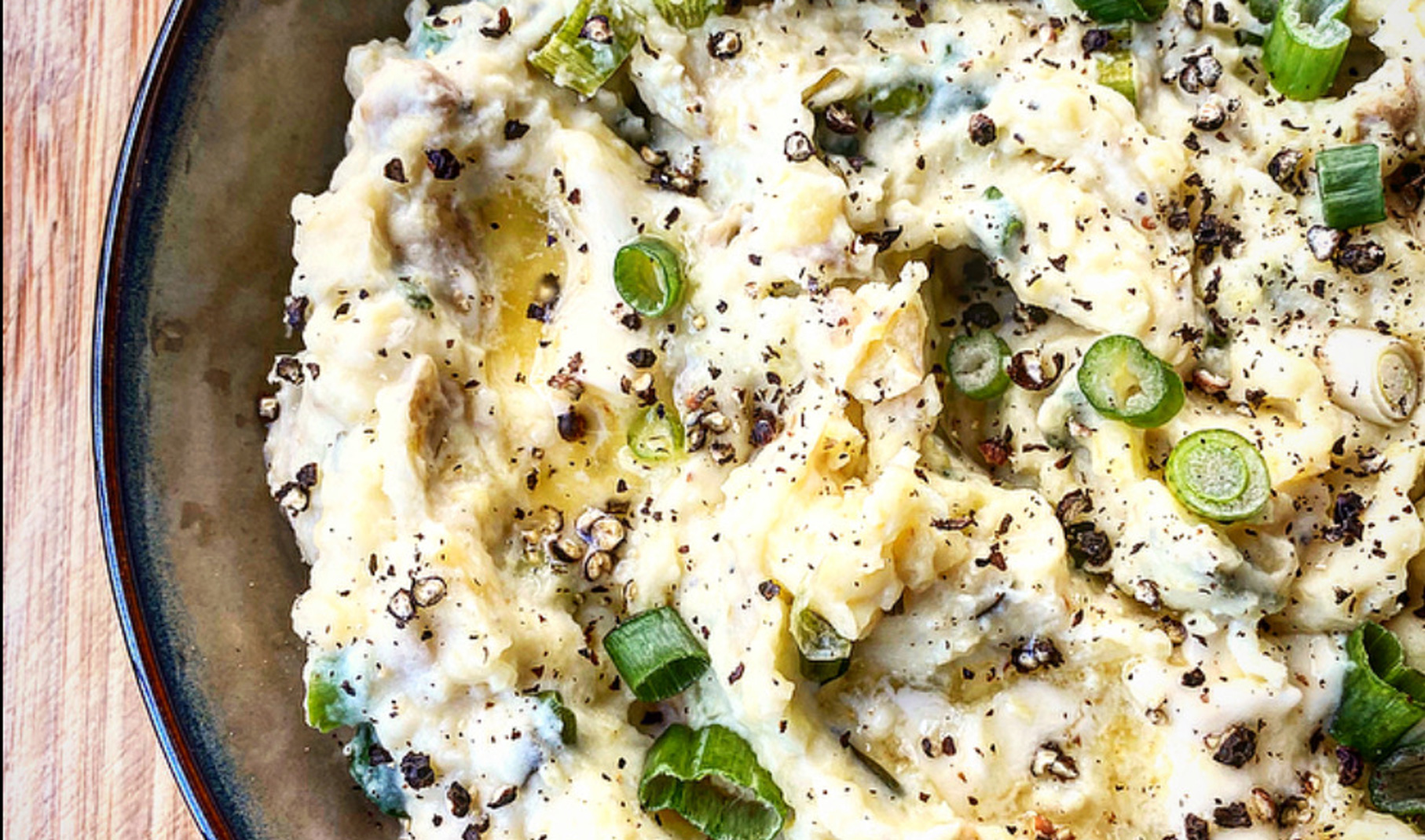 Horseradish and Black Pepper Mashed Potatoes