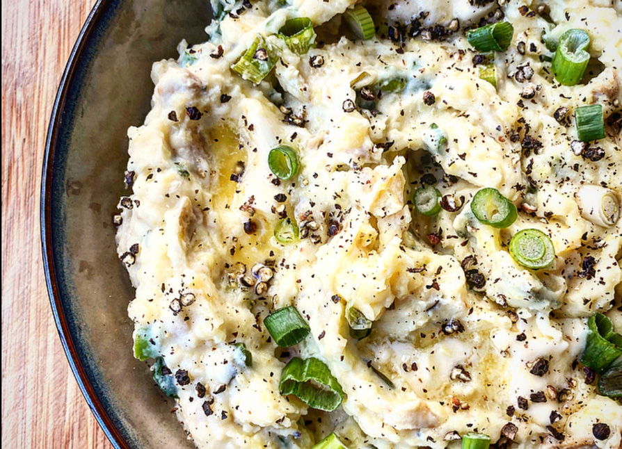 Horseradish and Black Pepper Mashed Potatoes