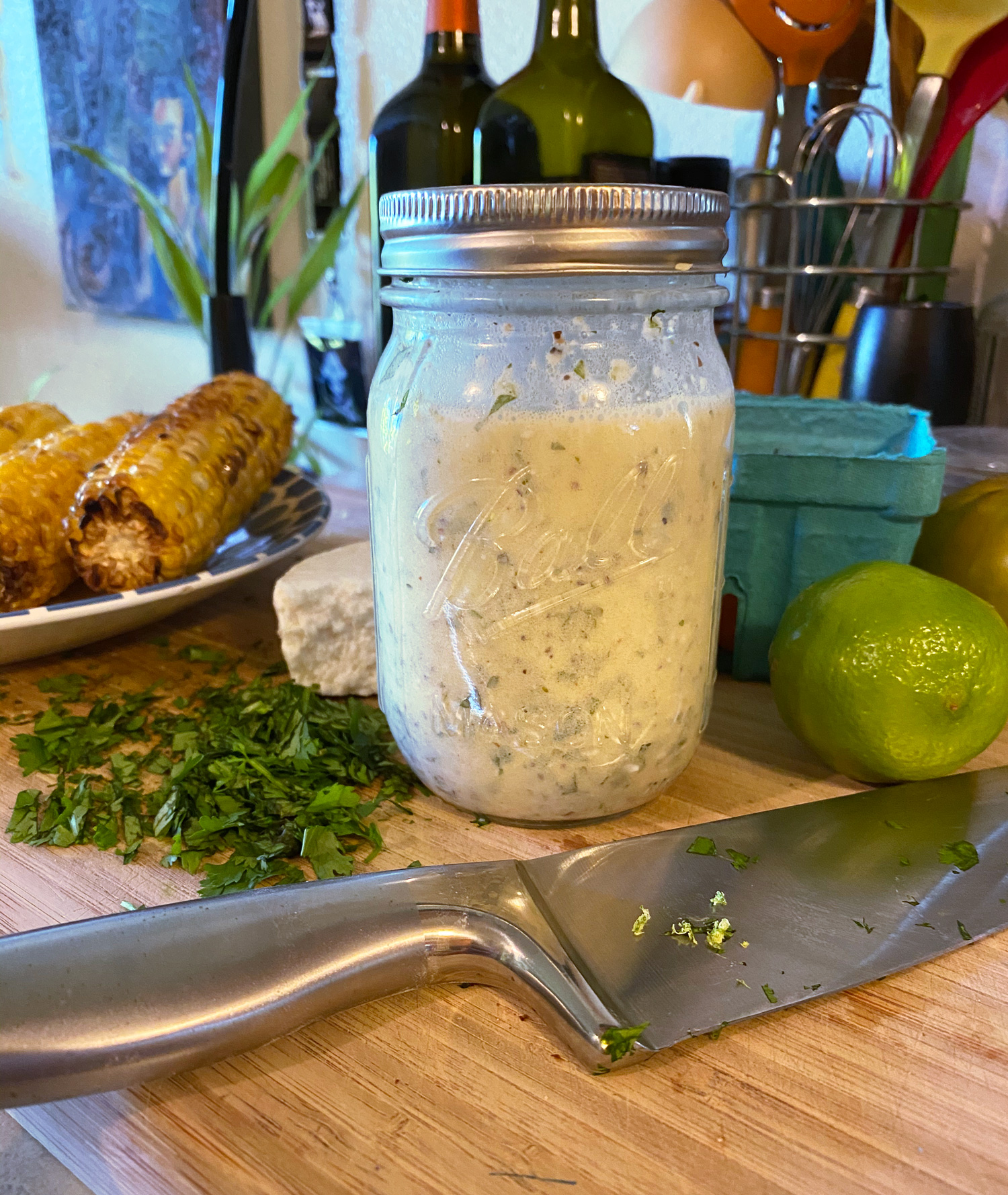 Grilled Elotes Salad