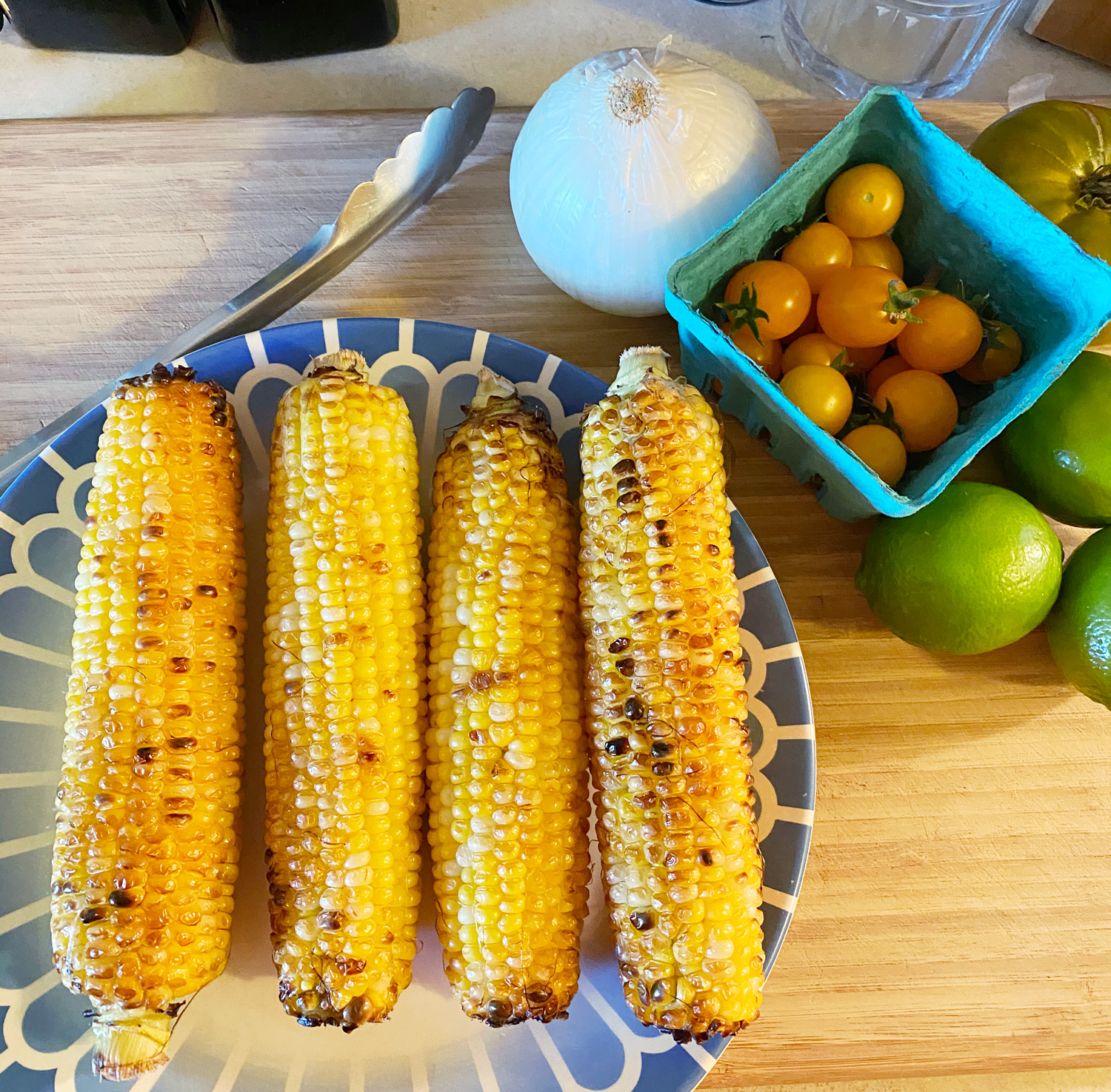 Grilled Elotes Salad