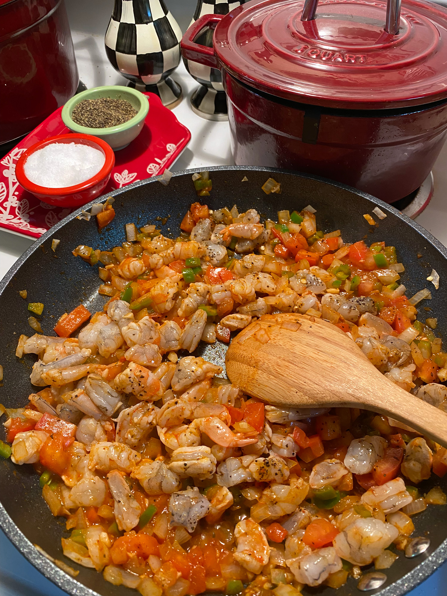 Cheesy Shrimp Tacos