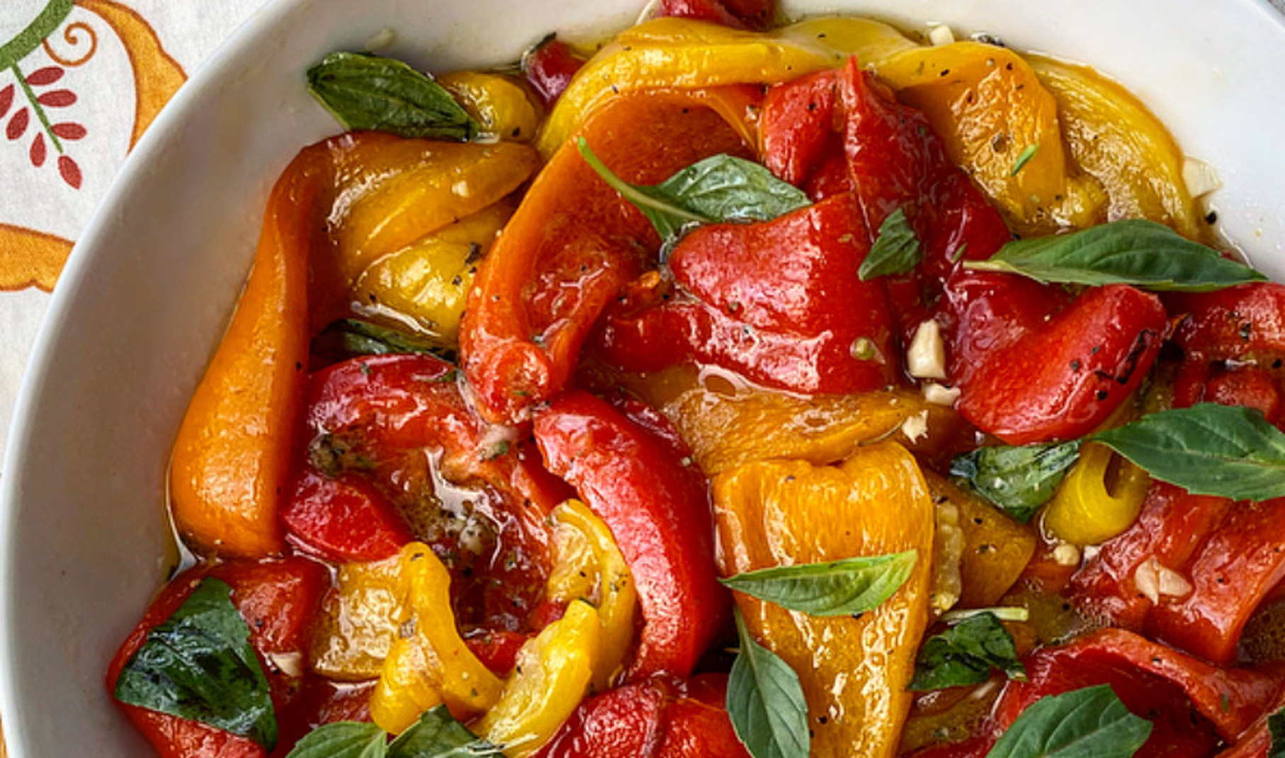 Marinated Roasted Peppers