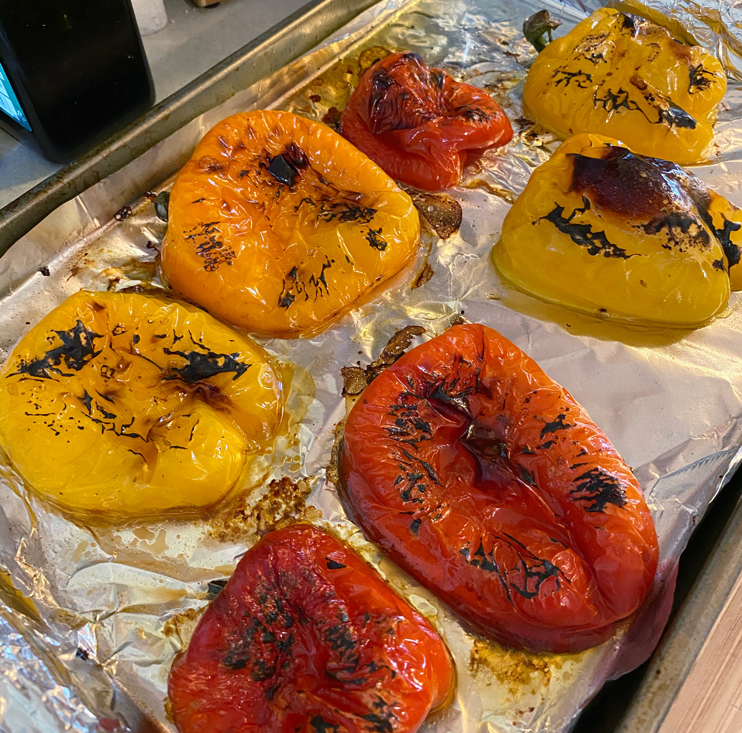 Marinated Roasted Peppers