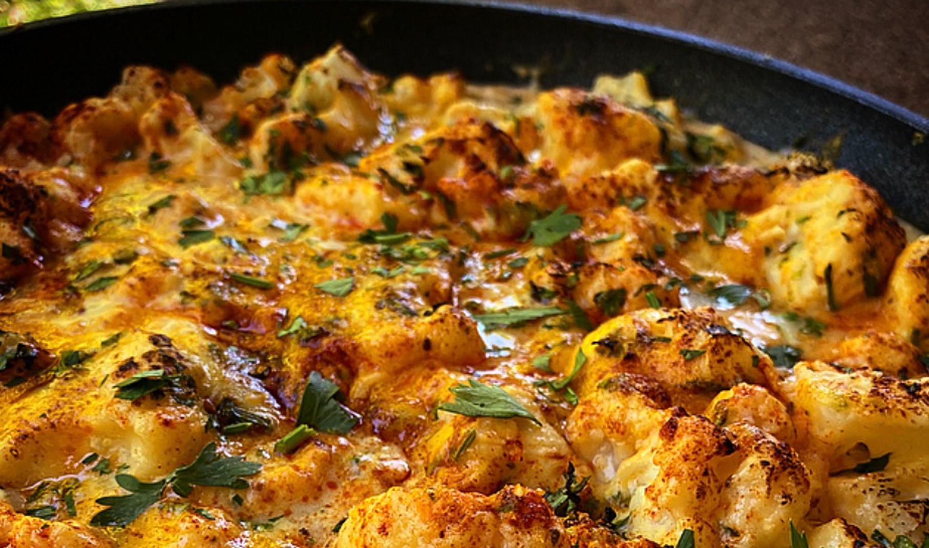 Cheesy Baked Cauliflower