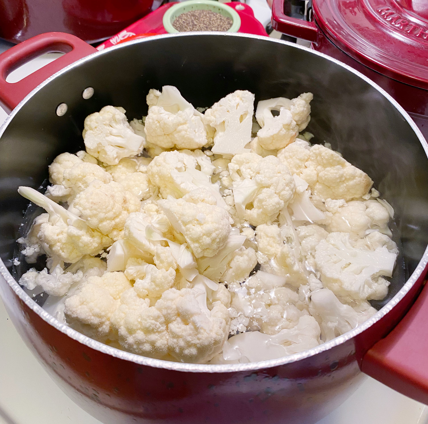 Cheesy Baked Cauliflower