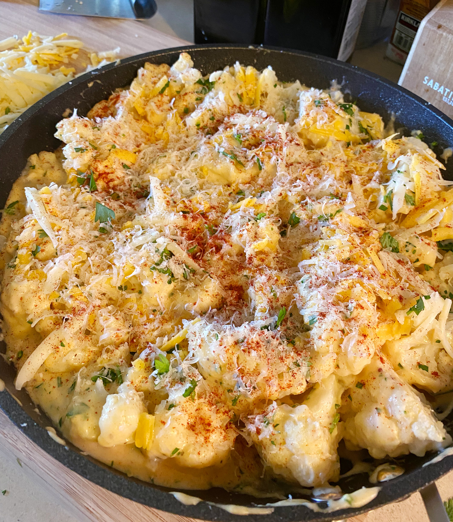 Cheesy Baked Cauliflower