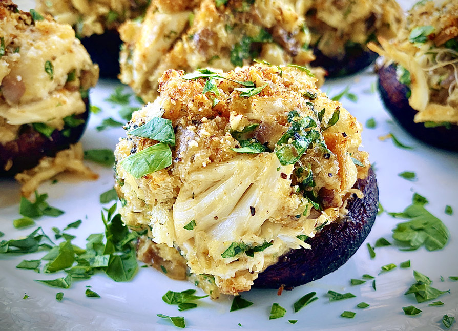 Crab Stuffed Mushrooms