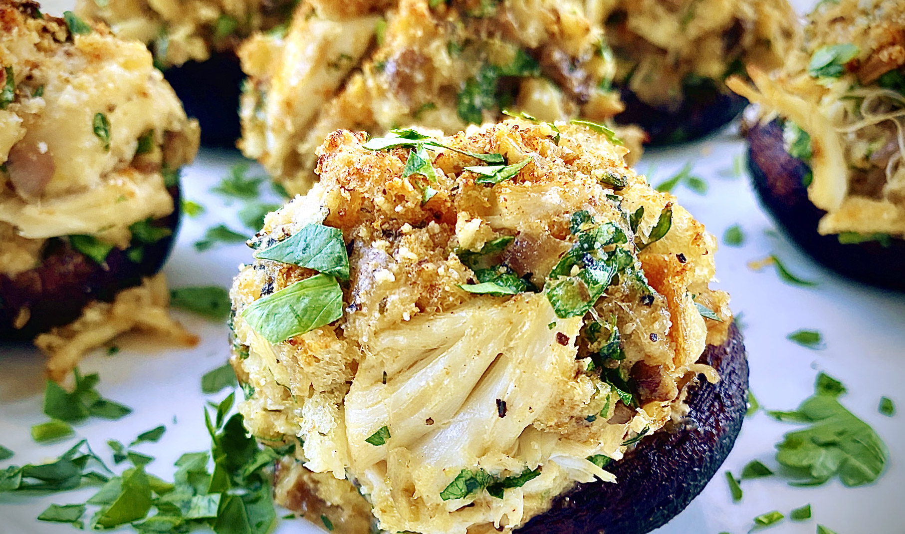 Crab Stuffed Mushrooms